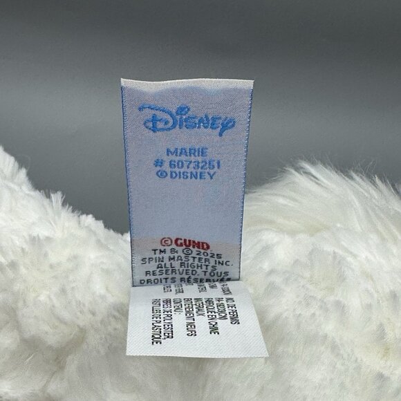 Gund Disney Aristocats Marie Plush Stuffed Animal Soft Features 12" NEW - Picture 7 of 8